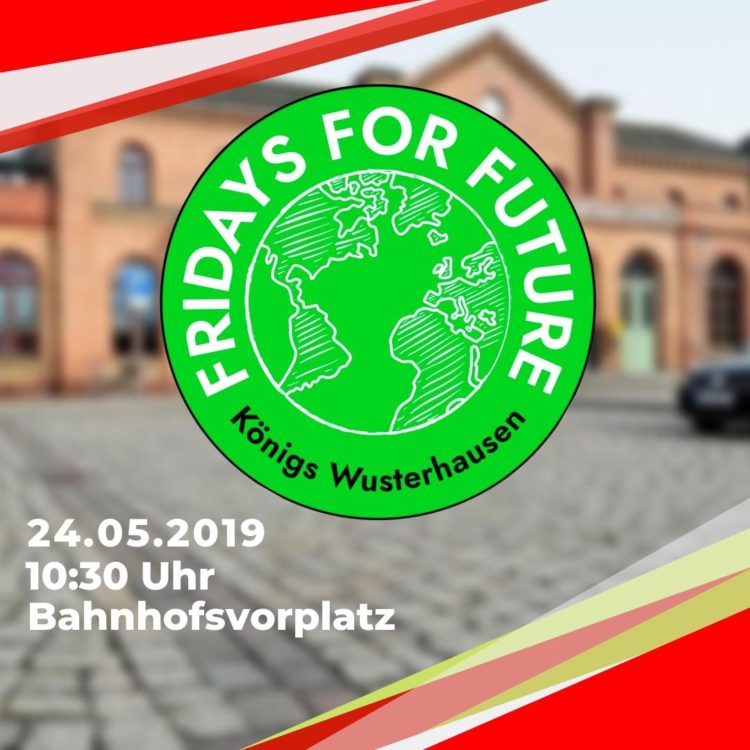 „Wir streiken, bis ihr handelt“ – Klimastreik in Königs Wusterhausen