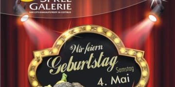 Spree Galerie Cottbus feiert 24. Geburtstag