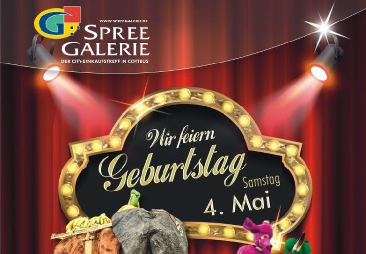 Spree Galerie Cottbus feiert 24. Geburtstag