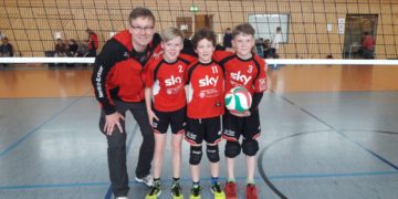 KSC Asahi Nachwuchsvolleyballer eroflgreich bei Landesmeisterschaft