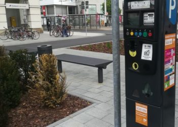 Parkscheinautomat Postparkplatz Cottbus