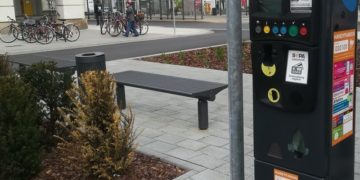 Parkscheinautomat Postparkplatz Cottbus