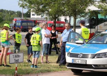Brandenburgs beste Schülerlotsen werden in Cottbus ermittelt