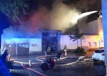 Cottbuser Fleischerei Speer durch Brand verwüstet
