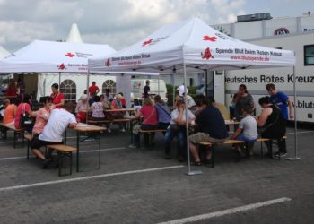 Archivbild_Blutspendeaktion Lausitzpark DRK Blutspendedienst