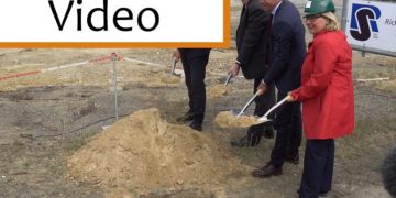 Grundsteinlegung BigBattery in Schwarze Pumpe