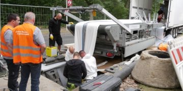 Nächster Sanierungsabschnitt in der Sielower Landstraße hat begonnen