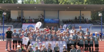 51 Kinder beim 2. Soccer Camp des FC Sängerstadt
