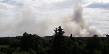 Großalarm! In der Lieberoser Heide brennt es wieder
