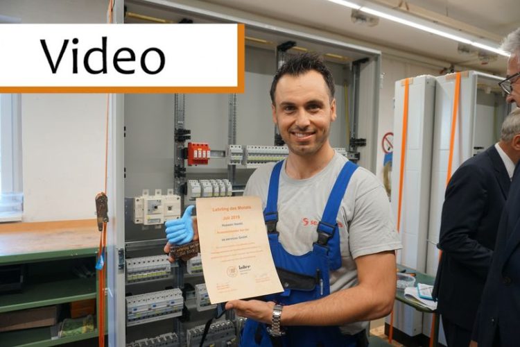Hussain Hamki ist Lehrling des Monats Juli im Südbrandenburger Handwerk