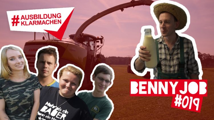 BennyJob Videothumbnail Ausbildung in der Landwirtschaft