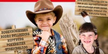Sparkasse lädt in Spremberg zum KNAX-Cowboy- und Indianerfest ein