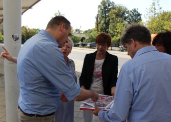 Schneider informiert sich über Senftenberger Stadtentwicklungsprojekte