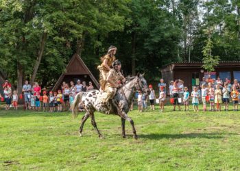 Kinder feierten Cowboy- und Indianerfest in Spremberg