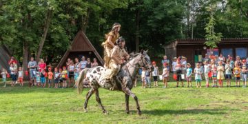 Kinder feierten Cowboy- und Indianerfest in Spremberg