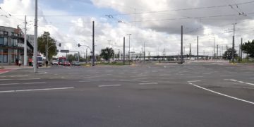 Cottbuser Bahnhofskreuzung: Fehlersuche nach Ampelausfall