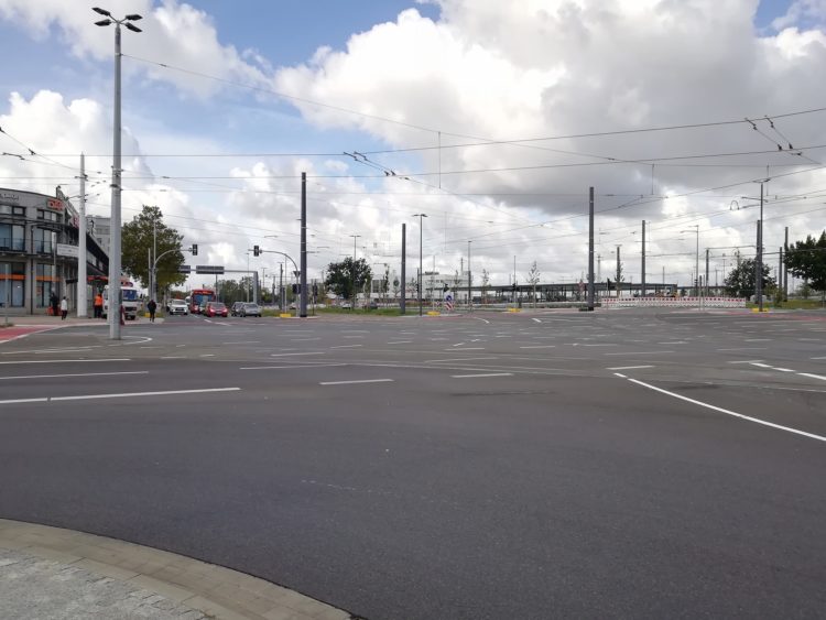 Cottbuser Bahnhofskreuzung: Fehlersuche nach Ampelausfall