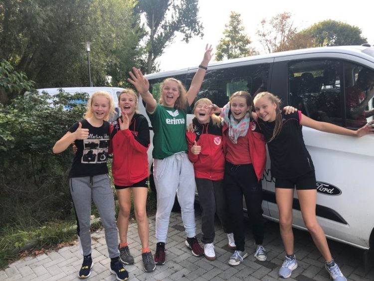 U14 Mädels vom SV Energie Cottbus