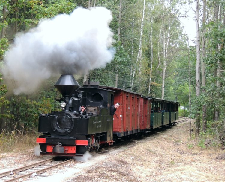 Großes Tonbahnwochenende – Sonderzüge zum Turmfest am Schweren Berg Weißwasser