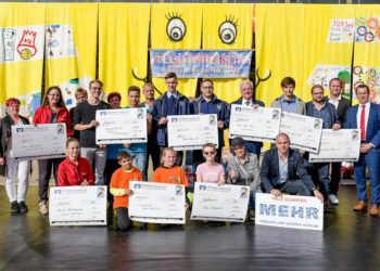 Übergabe Spendeschecks an Vereine_Cottbuser Ferienspaßpass 2019