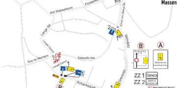 Finsterwalde: Gefahr im Kreisverkehr "Am langen Damm". Sofortige Reparatur nötig