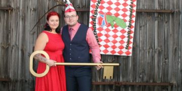 Prinz Mirko I. & Prinzessin Alexandra I. regieren in Straupitz