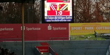 Energie Cottbus erobert zweiten Tabellenplatz! 1:0 Sieg gegen Halberstadt