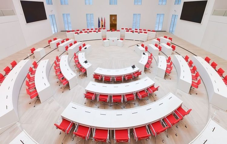 Plenarsaal Brandeburger Landtag