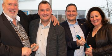 Finsterwalder Unternehmerehepaar Kröger-Schumann übergibt Staffelstab
