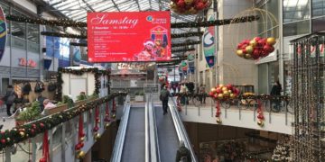 Weihnachtlicher verkaufsoffener Sonntag in der Spree Galerie Cottbus