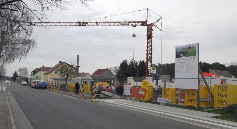 Baustelle Rettungswache Oppelhain