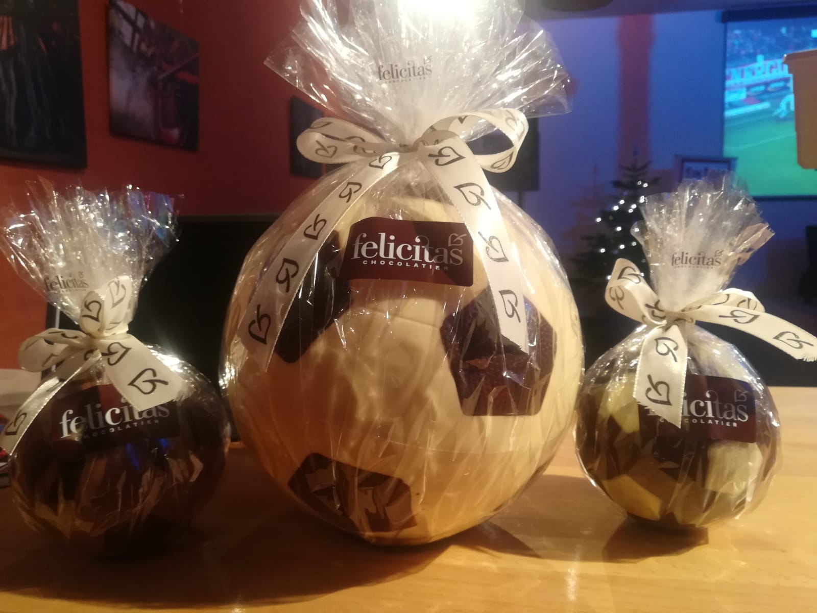 FCEnergie Wintertalk 2019: Schokofußbälle der Confiserie Felicitas