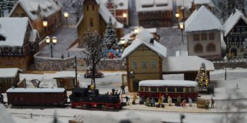 Modelleisenbahnausstellung im Textilmuseum Forst
