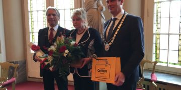Ehrenmedaille der Stadt Cottbus für Tierärztin Susanne Schmidt