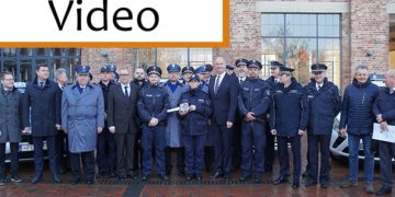 Erste deutsch-polnische Streife in Guben/Gubin im Dienst