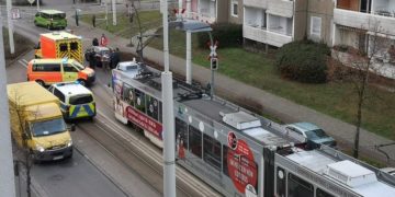 Unfall in Cottbus-Ströbitz