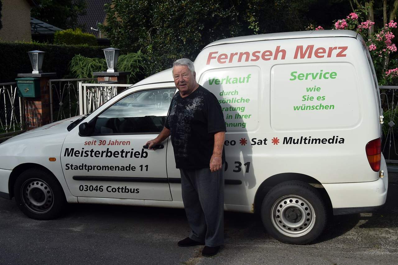 Fernseh Merz aus Cottbus