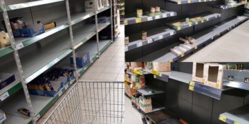 Hamsterkäufe wegen Coronavirus. Cottbuser Supermärkte teilweise leergekauft