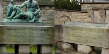 Gestohlenes Kriegerdenkmal in Peitz gefunden