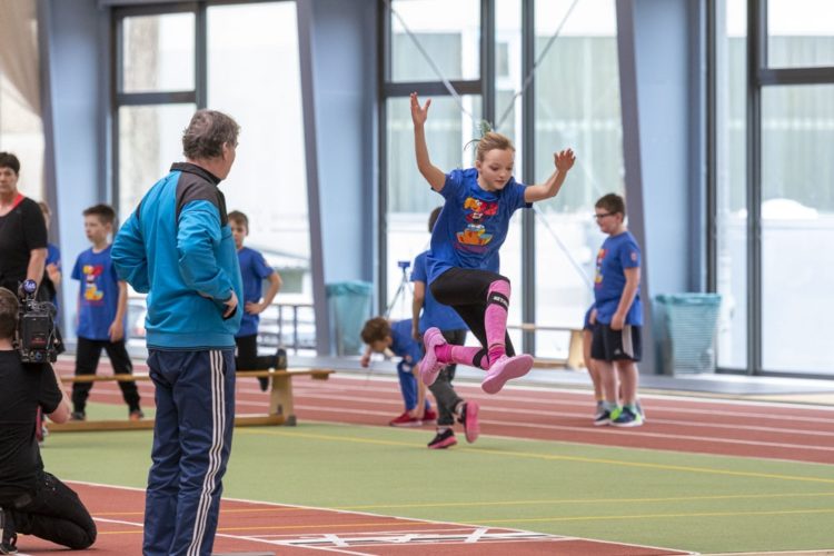 Cottbuser Grundschüler bei Sporttalentiade auf Entdeckungstour