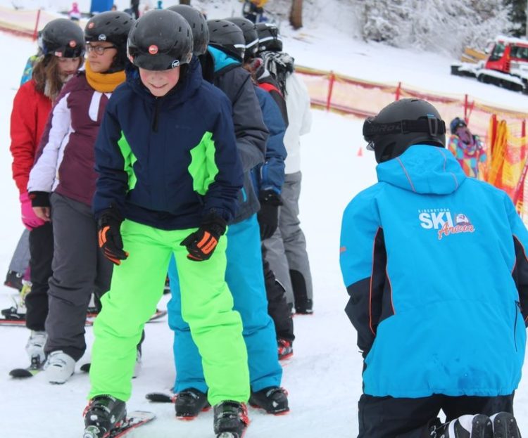 Zwölf Cottbuser Schüler auf der Suche nach dem Schnee