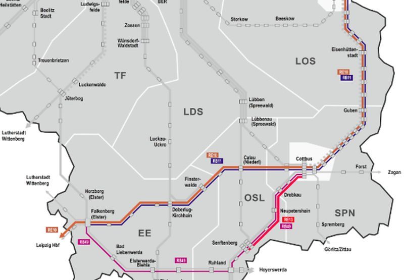 Grafik Netz Lausitz; Quelle: Deutsche Bahn