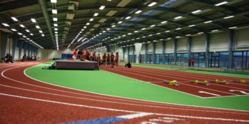 Archivbild der Cottbuser Leichtathletikhalle