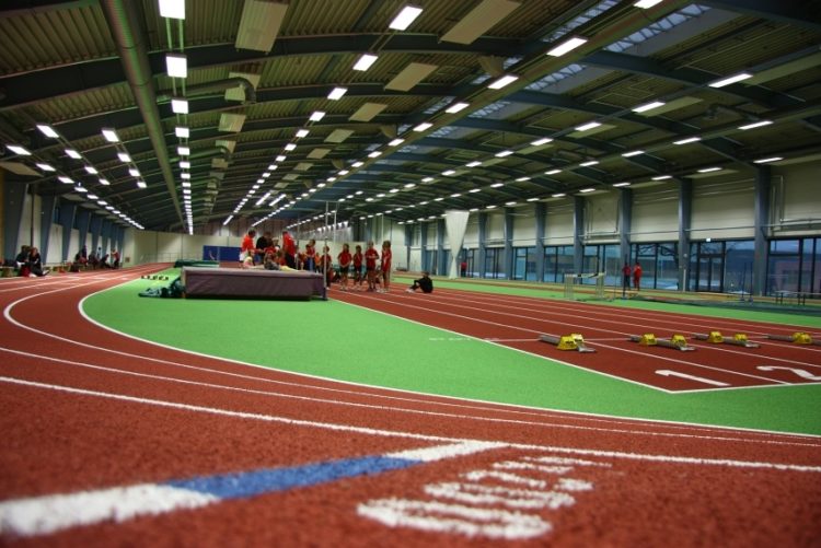 Archivbild der Cottbuser Leichtathletikhalle