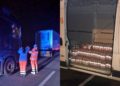 Johanniter, Katastrophenschutz und Initiative. LKW-Fahrer auf der A15 versorgt