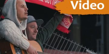 Flutlicht, FCE und Emotionen. Alexander Knappe und Benni sagen DANKE!