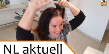 Trotz Coronakrise die Haarkrise vermeiden. Cottbuser Friseurin bietet Färbekits