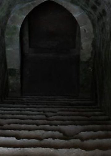 Ein erster Blick in die neue entdeckten Kellergänge am Spremberger Turm