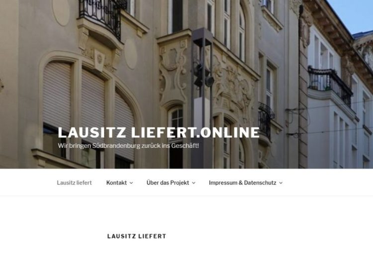 Lausitzliefert.online startet. Initiative will regionale Geschäfte wieder öffnen