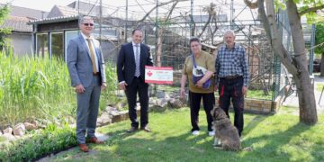 Sparkasse Spree-Neiße unterstützt Affen-Zoo Jocksdorf und Gewürzgarten Spreewald